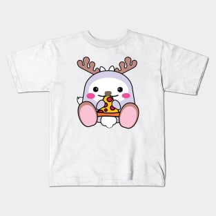 Chubbymotutu Pizza Collection - Reina Kids T-Shirt